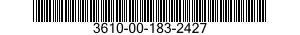 3610-00-183-2427  3610001832427 001832427