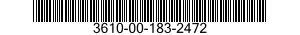 3610-00-183-2472  3610001832472 001832472