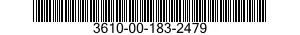 3610-00-183-2479  3610001832479 001832479