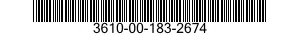 3610-00-183-2674  3610001832674 001832674
