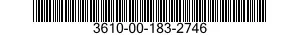 3610-00-183-2746  3610001832746 001832746