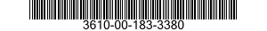 3610-00-183-3380  3610001833380 001833380