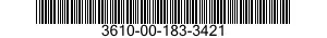 3610-00-183-3421  3610001833421 001833421
