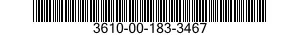 3610-00-183-3467  3610001833467 001833467