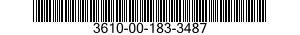 3610-00-183-3487  3610001833487 001833487