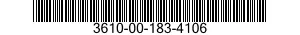 3610-00-183-4106  3610001834106 001834106