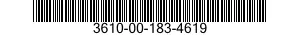 3610-00-183-4619  3610001834619 001834619