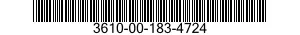 3610-00-183-4724  3610001834724 001834724