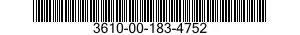 3610-00-183-4752  3610001834752 001834752