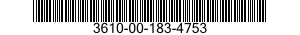3610-00-183-4753  3610001834753 001834753