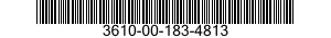 3610-00-183-4813  3610001834813 001834813