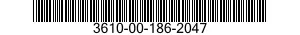 3610-00-186-2047  3610001862047 001862047