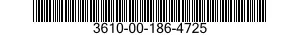 3610-00-186-4725  3610001864725 001864725