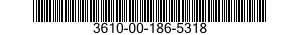 3610-00-186-5318  3610001865318 001865318