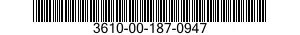 3610-00-187-0947  3610001870947 001870947