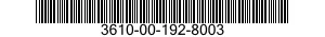 3610-00-192-8003  3610001928003 001928003