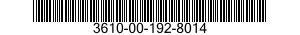 3610-00-192-8014  3610001928014 001928014