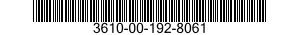 3610-00-192-8061  3610001928061 001928061