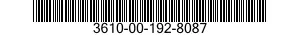 3610-00-192-8087  3610001928087 001928087