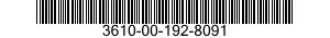 3610-00-192-8091  3610001928091 001928091