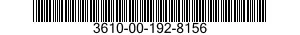 3610-00-192-8156  3610001928156 001928156