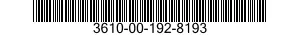 3610-00-192-8193  3610001928193 001928193