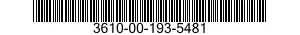 3610-00-193-5481  3610001935481 001935481