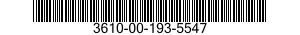 3610-00-193-5547  3610001935547 001935547