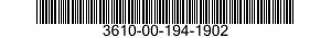3610-00-194-1902  3610001941902 001941902