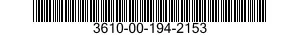 3610-00-194-2153  3610001942153 001942153