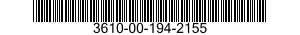 3610-00-194-2155  3610001942155 001942155
