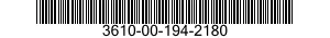 3610-00-194-2180  3610001942180 001942180