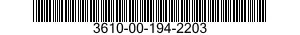 3610-00-194-2203  3610001942203 001942203