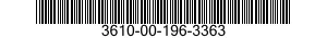 3610-00-196-3363  3610001963363 001963363