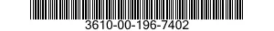 3610-00-196-7402  3610001967402 001967402