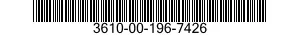 3610-00-196-7426  3610001967426 001967426