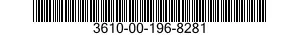 3610-00-196-8281  3610001968281 001968281