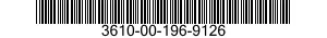 3610-00-196-9126  3610001969126 001969126