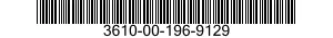 3610-00-196-9129  3610001969129 001969129