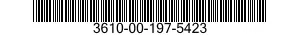 3610-00-197-5423  3610001975423 001975423