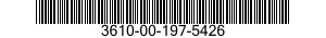 3610-00-197-5426  3610001975426 001975426
