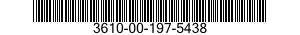 3610-00-197-5438  3610001975438 001975438