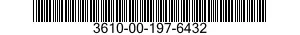 3610-00-197-6432  3610001976432 001976432