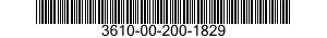 3610-00-200-1829  3610002001829 002001829