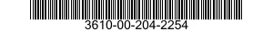 3610-00-204-2254  3610002042254 002042254