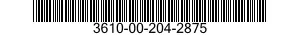 3610-00-204-2875  3610002042875 002042875