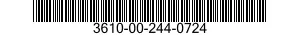 3610-00-244-0724  3610002440724 002440724