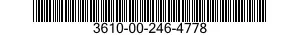 3610-00-246-4778  3610002464778 002464778