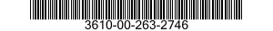 3610-00-263-2746  3610002632746 002632746