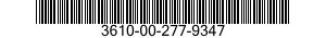 3610-00-277-9347  3610002779347 002779347